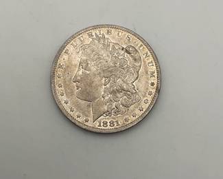1881 O Morgan Dollar