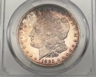 1885 O Morgan Dollar
