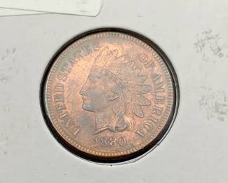 1880 Indian Head Cent