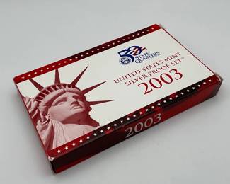 2003 US Mint Silver Proof Set