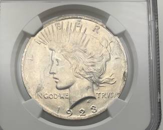 1923 Peace Dollar