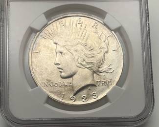 1923 Peace Dollar
