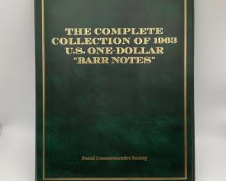 1963 $1 Barr Note Collection