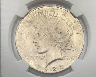 1923 Peace Dollar
