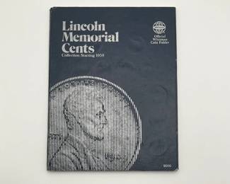 Lincold Memorial Cents Book