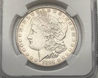 1884 Morgan Dollar