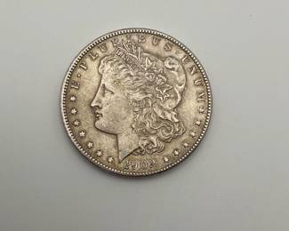 1902 O Morgan Dollar