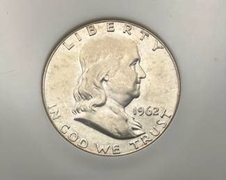 1962 Franklin Half Dollar