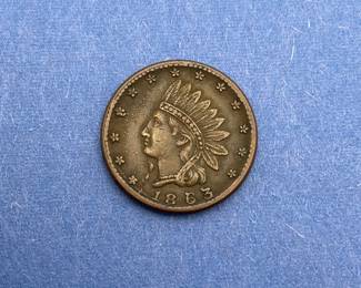 1863 Civil War Token
