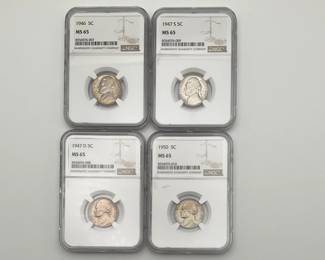NGC Graded Jefferson Nickels