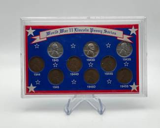WWII Lincoln Penny Set