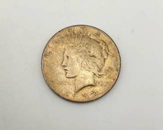 1923 US Peach Silver Dollar