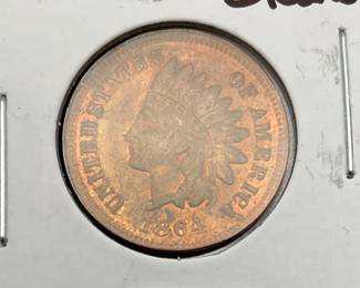 1864 L Indian Head Cent