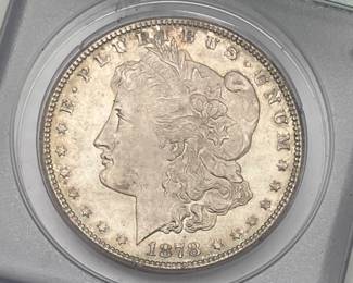 1878- S Morgan Dollar