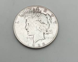 1922 Peace Dollar