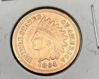 1864 L Indian Head Cent