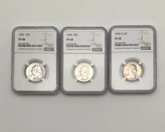 NGC Graded Washington Quarters