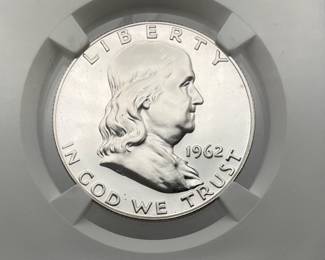 1962 Franklin Half Proof