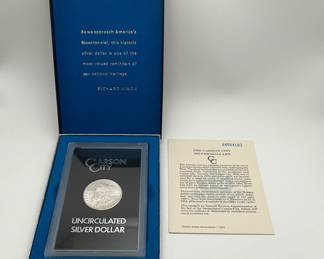 1884 CC Morgan Dollar