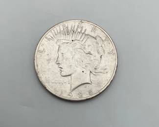 1925 US Peace Silver Dollar