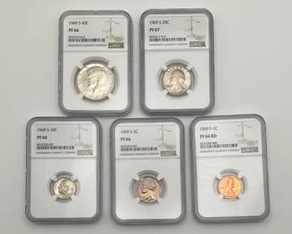 1969 S Proof Set NGC