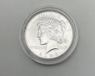 1922 D Peace Dollar