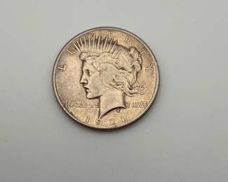 1921 Peacer Dollar