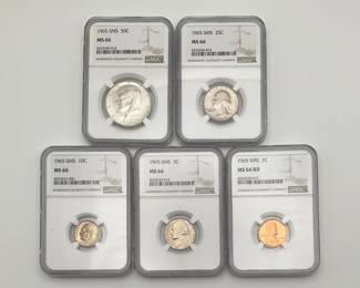 1965 SMS Set NGC Graded