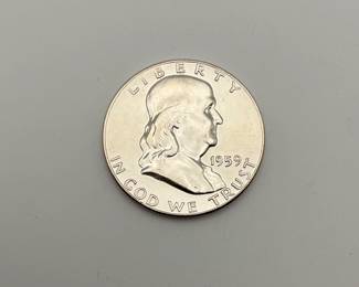 1959 Franklin Silver 50C