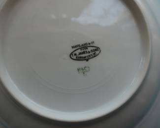 back  of  haviland  plates
