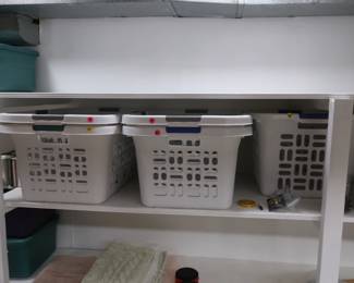 laundry baskets