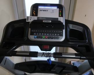 view  of treadmill