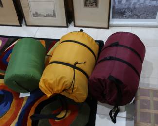 sleeping bags
