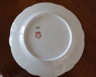 back  of  plate