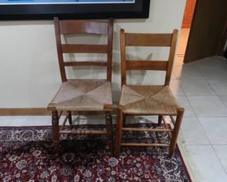 pair of vintage chairs