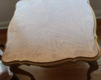 Thomasville  lamp  table                 26"  x  24"