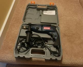 Ryobi  hammer drill  1/2"  