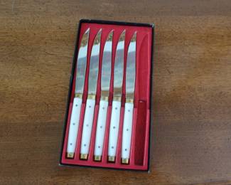 Steak  knives from  Neiman  Marcus - made in  France