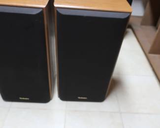 pair of technics speakers