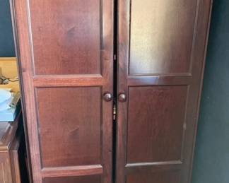 wood cabinet office