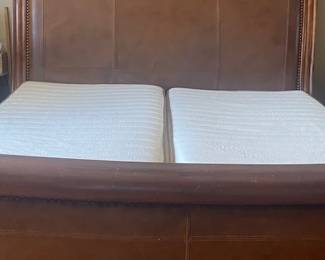 sleigh bed with mattresses