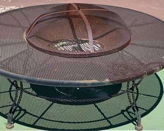 firepit side view