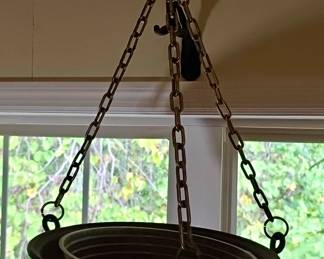 Copper Hanging Planter 