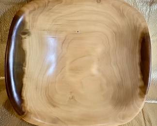 Hand-Turned Wooden Bowl 