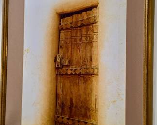 Traditional Arabian Door Artwork 