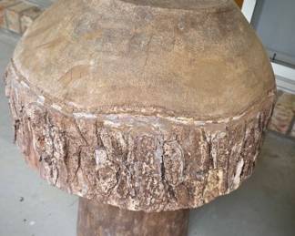 Rustic Log Stool 