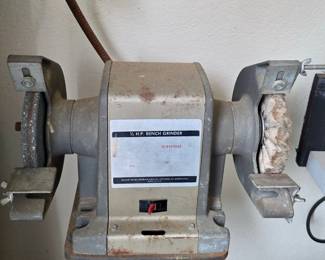 Sears 1 or 2 HP Bench Grinder 