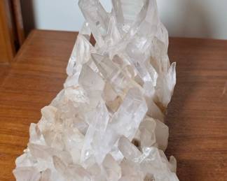 Clear Quartz Crystal Cluster