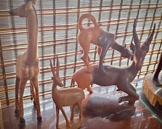 Wooden Animal Carving 