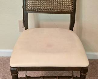 Bamboo Style Cane Back Side Chair 